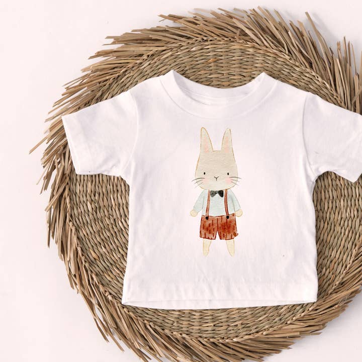 ChubbyBubbyBear - Venta al por mayor Camiseta - Niños - Camiseta Conejo Guapo