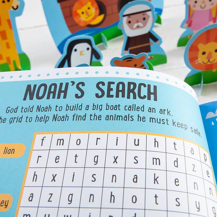 BroadStreet Publishing Group, LLC - Wholesale Book - Kids - My Bible Stories Activity Book (Blue)