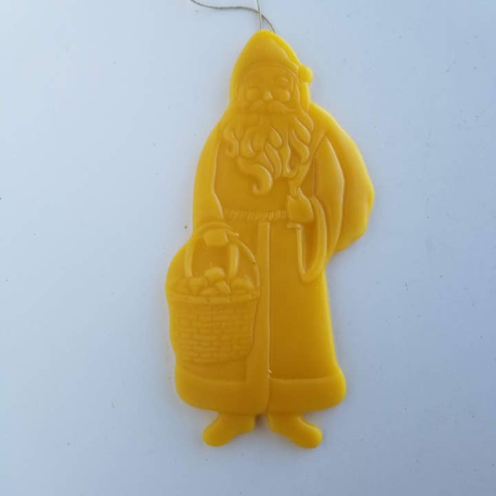 Farm and Hive - Wholesale Ornament - Father Christmas | Beeswax Ornament4