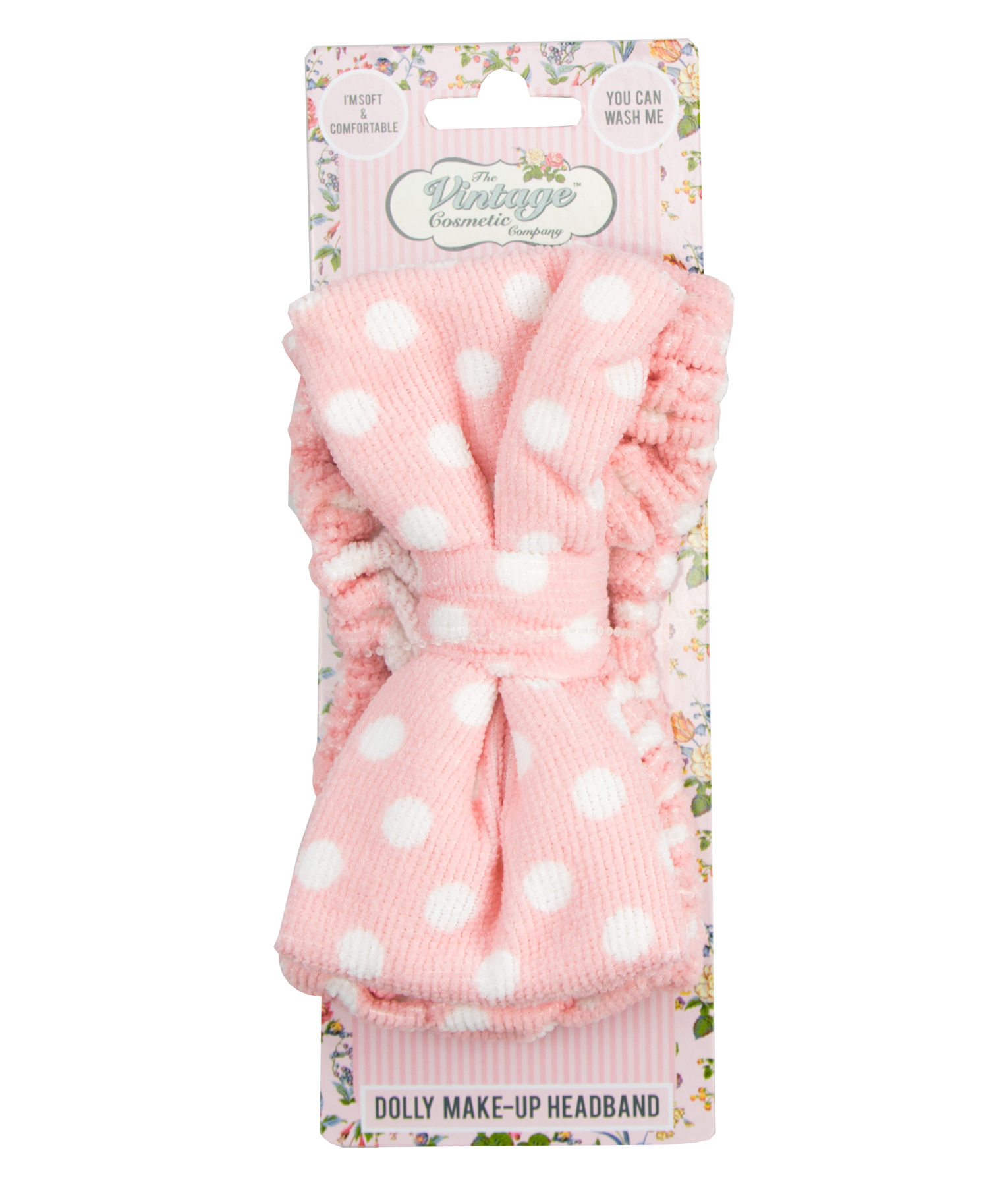 Beauty Pro - Wholesale Spa Headband - The Vintage Cosmetic Company Make-Up Headband Dolly1