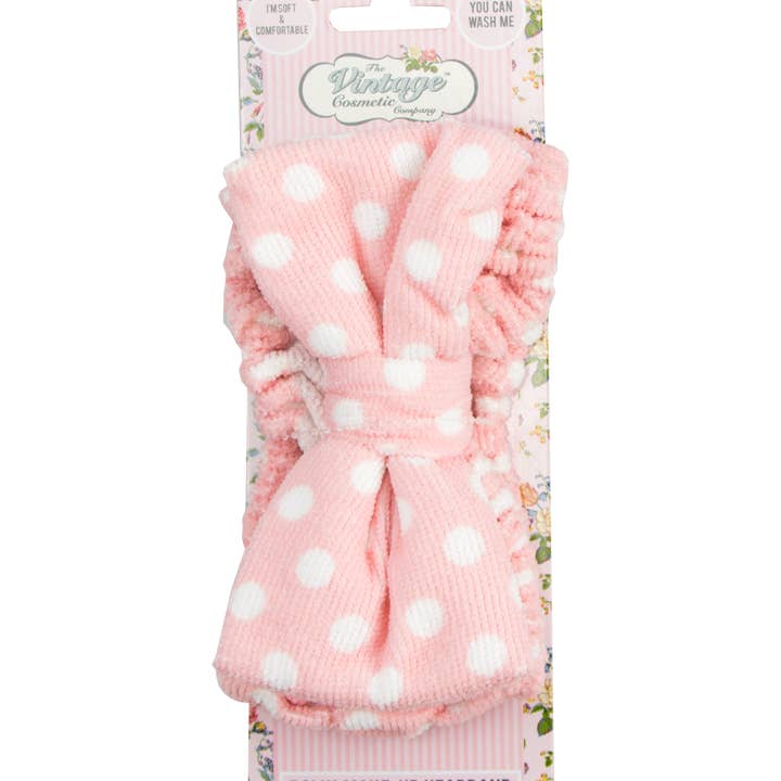 Beauty Pro - Wholesale Spa Headband - The Vintage Cosmetic Company Make-Up Headband Dolly1