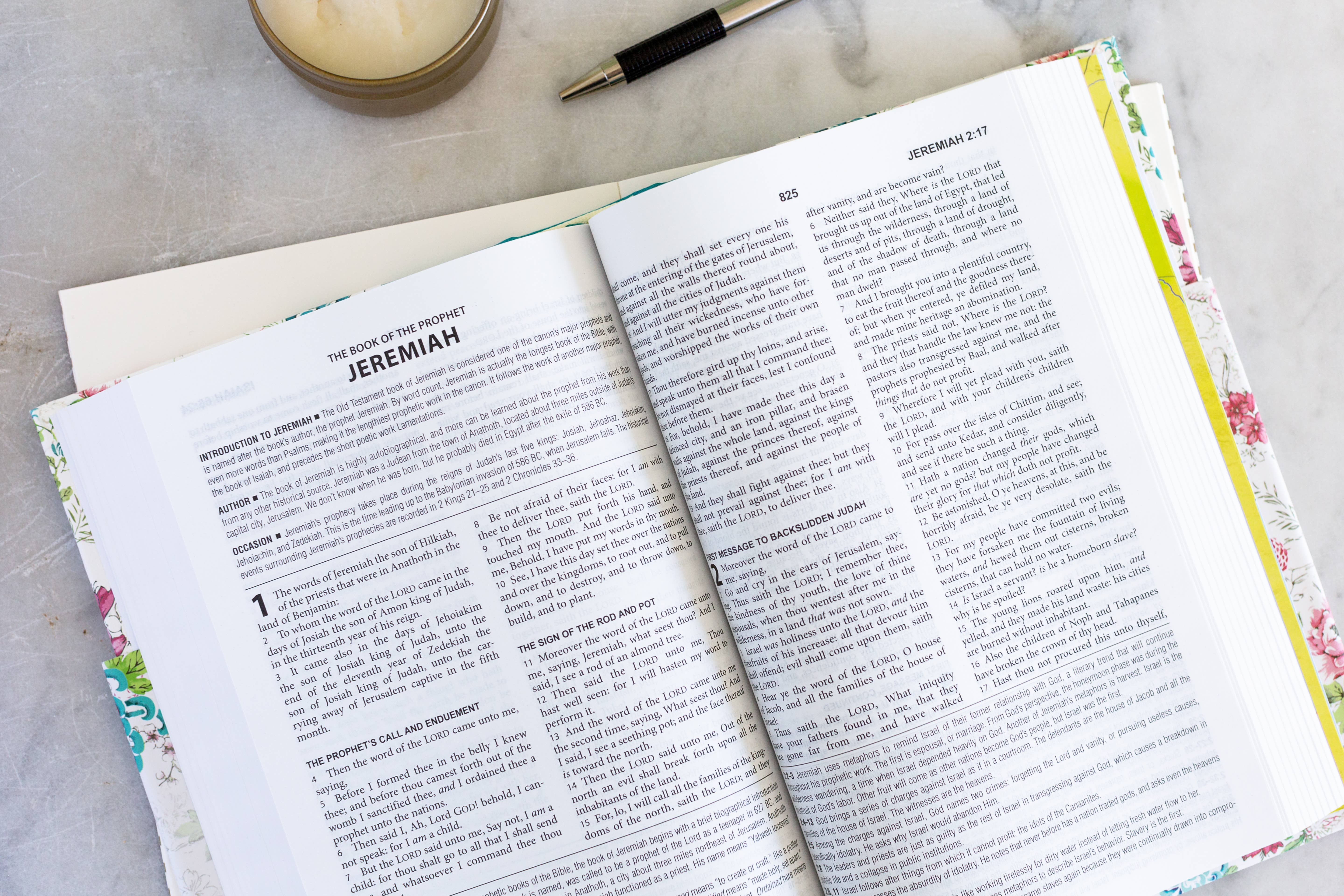 Barbour Publishing, Inc. - Wholesale Religion - Kjv Study Bible Wildflower Bouquet5