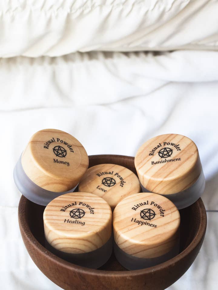 Ritual Powders for wholesale by Mz. Jones’ Curio, Inc.