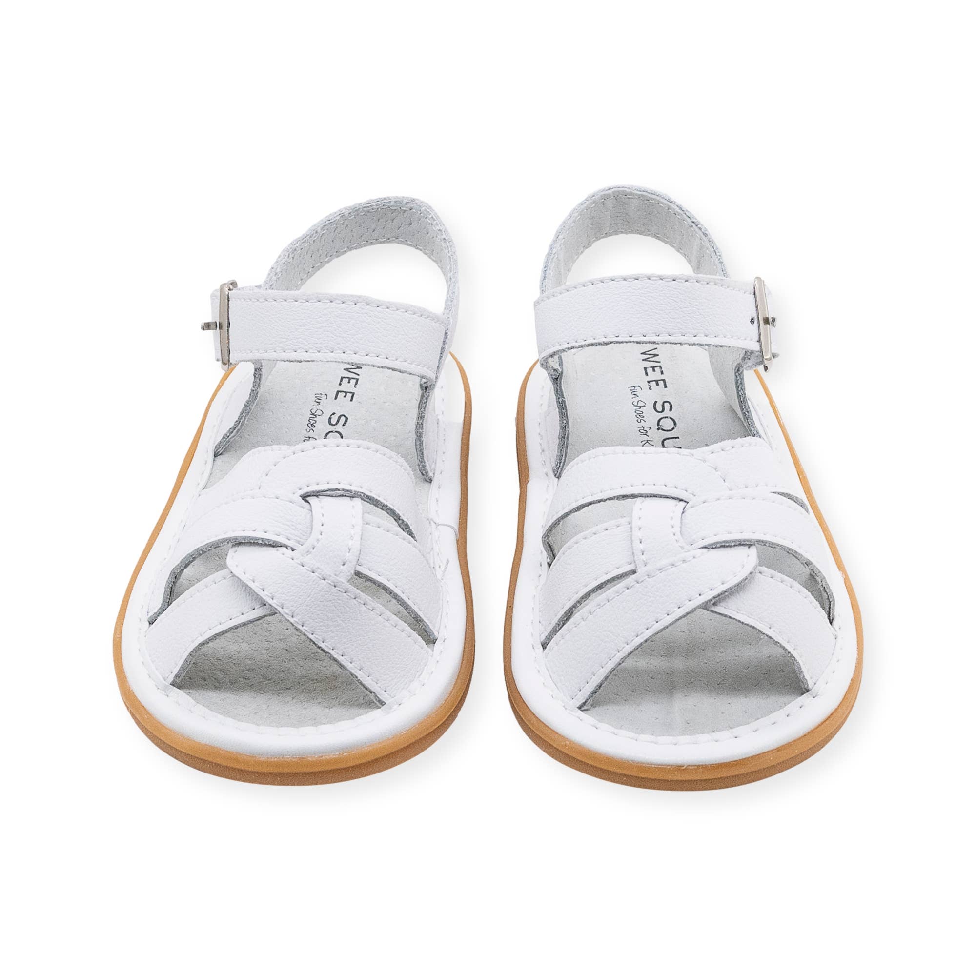 Wee Squeak Shoes - Wholesale Sandals - Kids - Emma White Sandal4