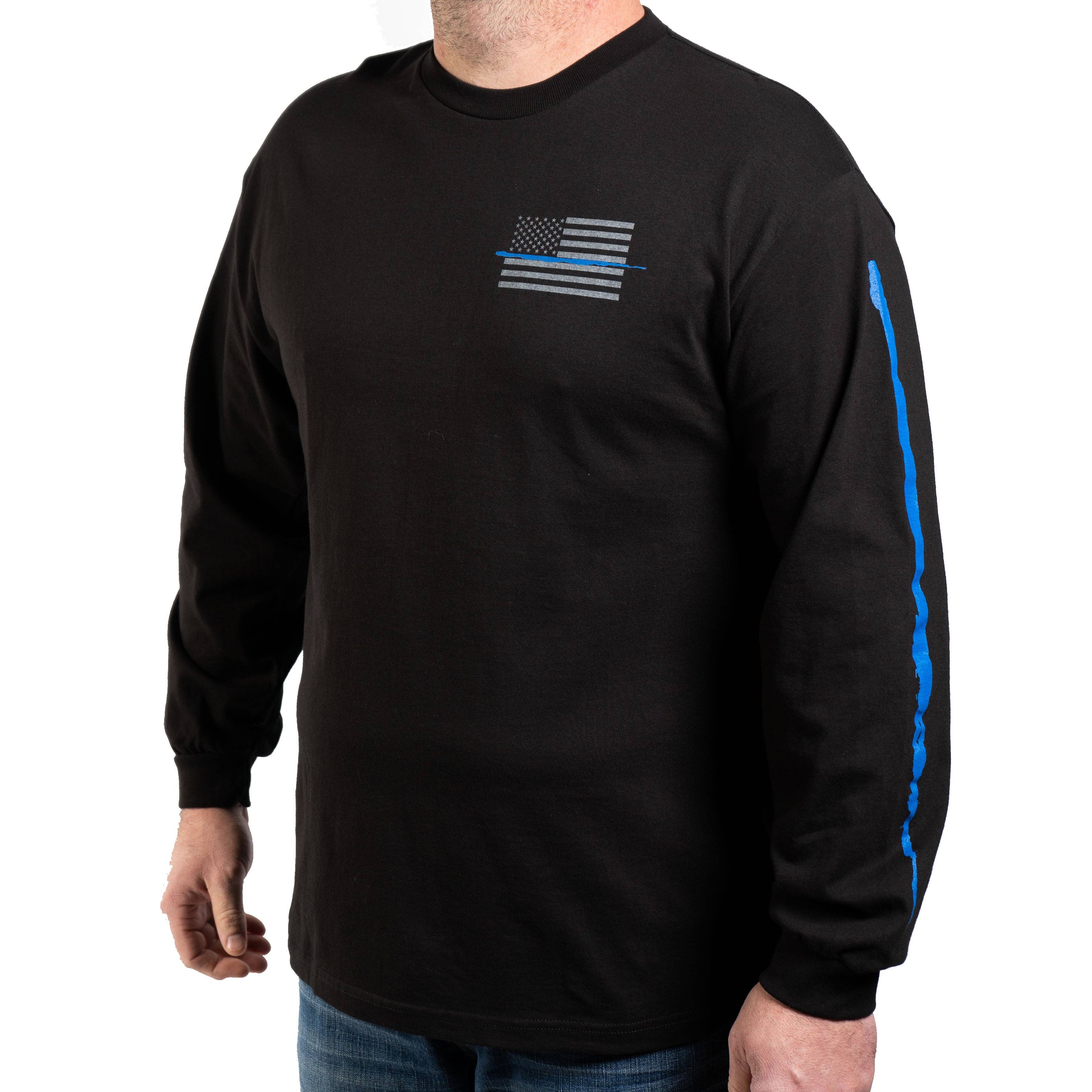 Bone Head Outfitters - Wholesale Screen Printed T-Shirt - Men's - Band of Blue LST3