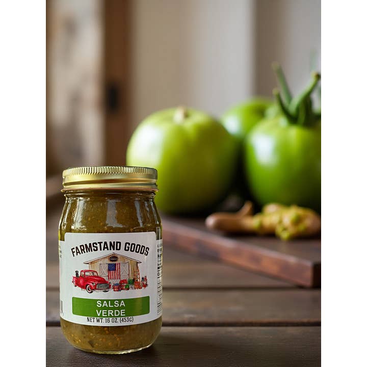 Farmstand Goods - Wholesale Salsa - Salsa Verde (Medium) - 16oz
