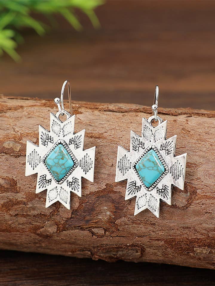 Bohemian Geometric Carved Rhombus Alloy Earrings SP634 and other Purchase Wholesale ethnic wear. Free Returns & Net 60 Terms on Faire trending on Faire.
