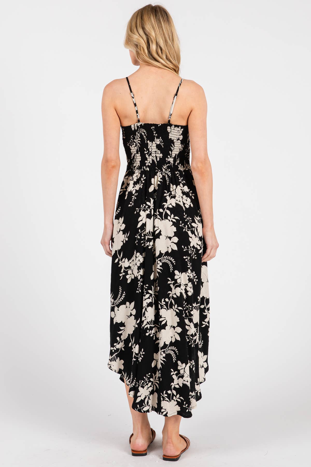 Final Touch - Vendita all'ingrosso Vestito - Donna - Vestito sottoveste in raso di rayon stampato floreale - VD17412B419