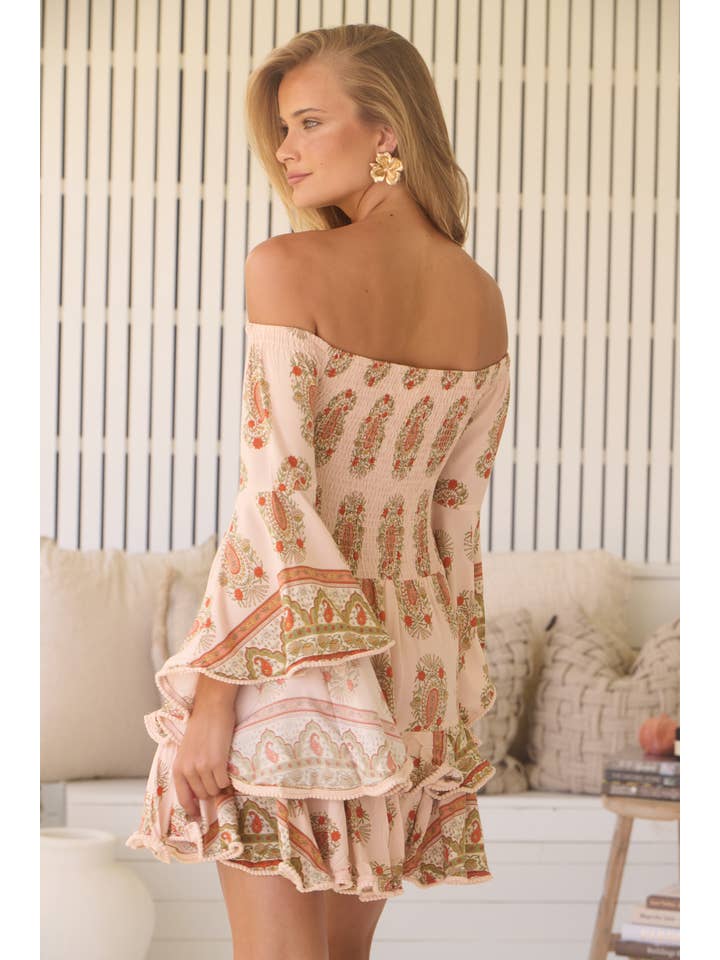 Jaase - Wholesale Dress - Women's - PALAMOS PRINT PRIMROSE MINI4