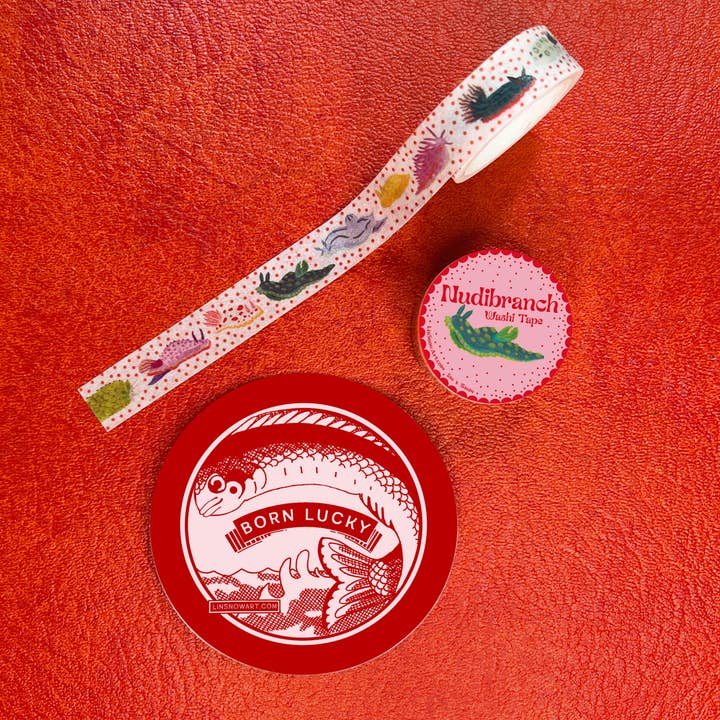 Lin Snow Art - Wholesale Washi Tape - Nudibranch Washi Tape4
