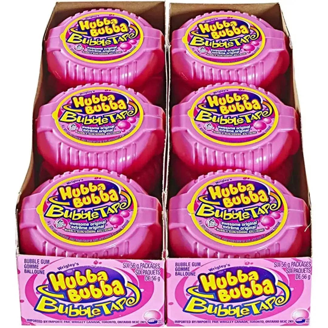 Echo Sales Canada – wholesale Chewing gum – Hubba Bubba Awesome Original Bubble Gum Tape 12x56g GW1