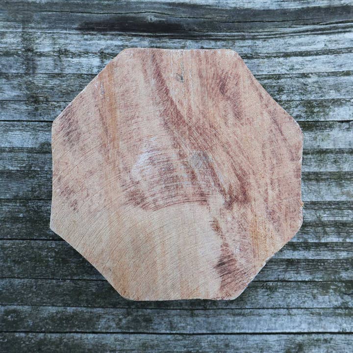 Tribal Trade GmbH - Wholesale Candle Holder - Tealight holder wood rosette large flower candle holder7