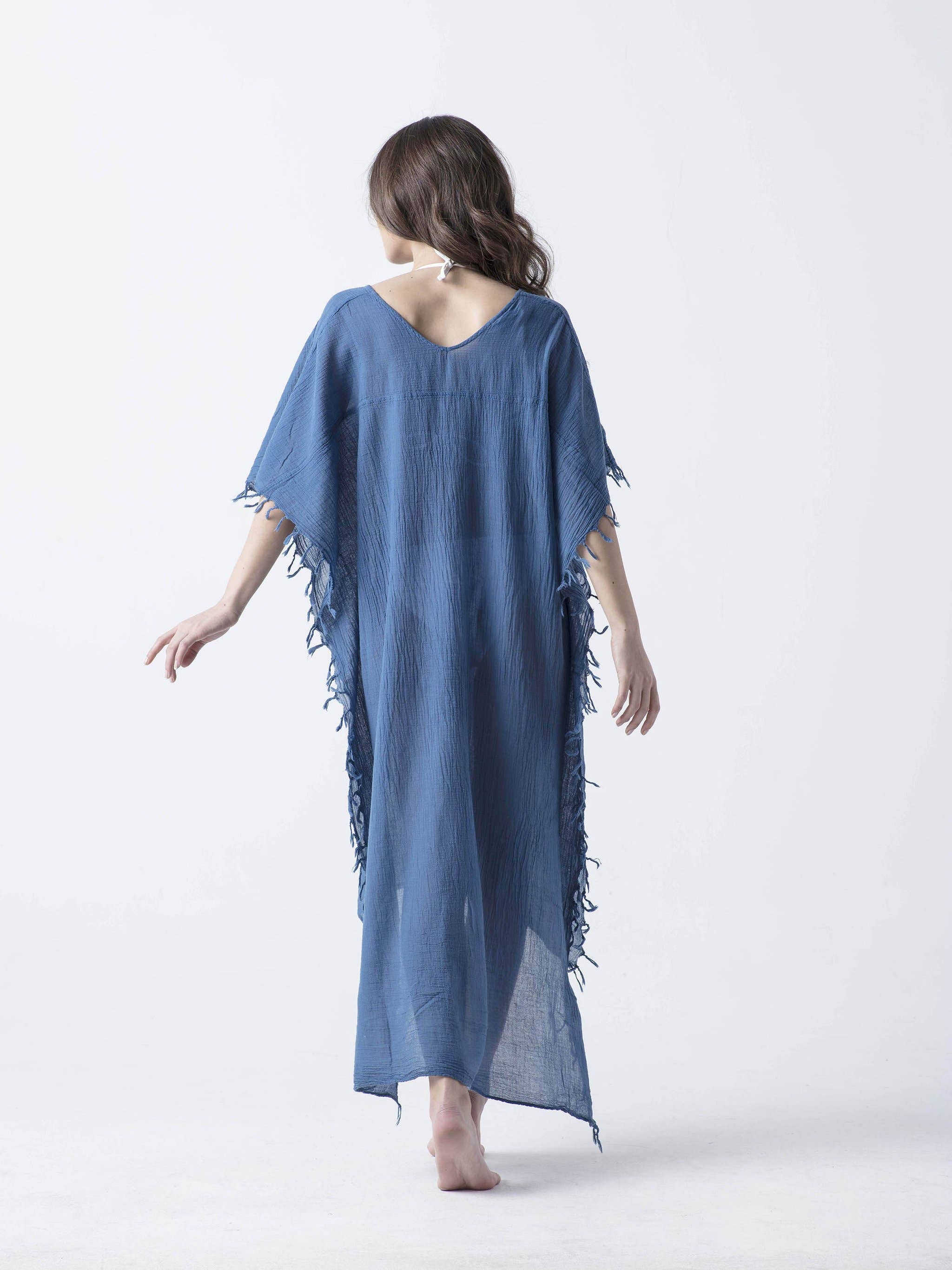 AYLIN COLERI-LUXURY RESORT/LOUNGE WEAR COLLECTION - Wholesale Swim Cover Up - Women's - Foxy-Beach/Resort Caftan8