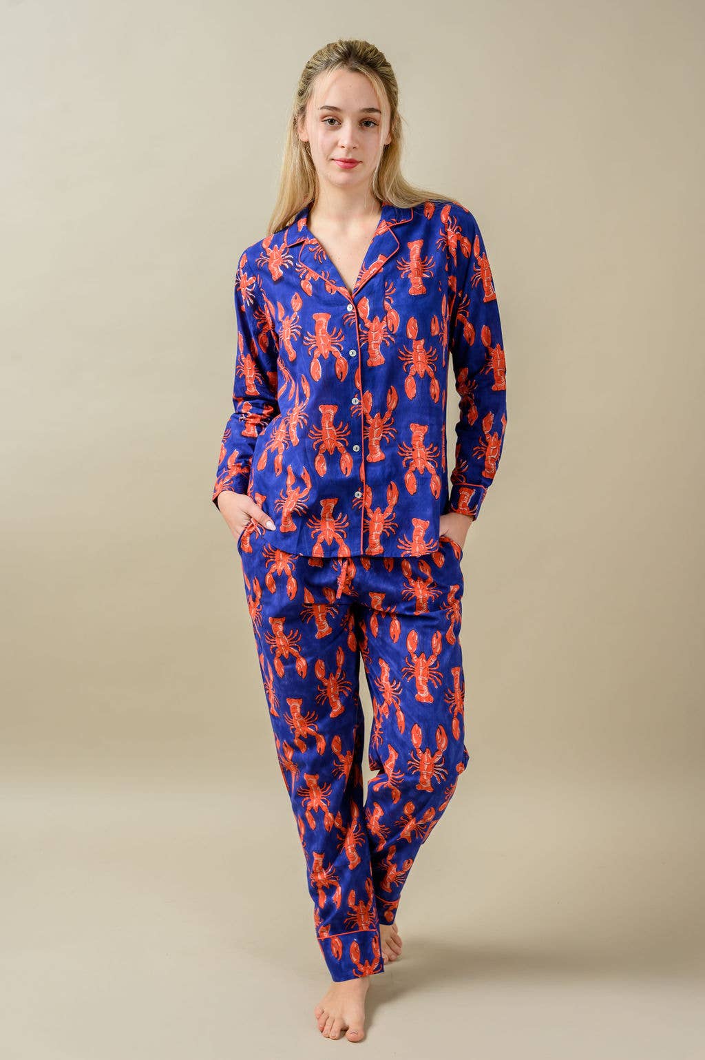 KORES ACCESSORIES - Wholesale Sleepwear Bottom - Unisex - Lobster Pajama1