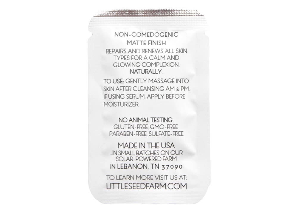 Little Seed Farm - Wholesale Facial Moisturizer - Goat's Milk Moisturizer SAMPLES1