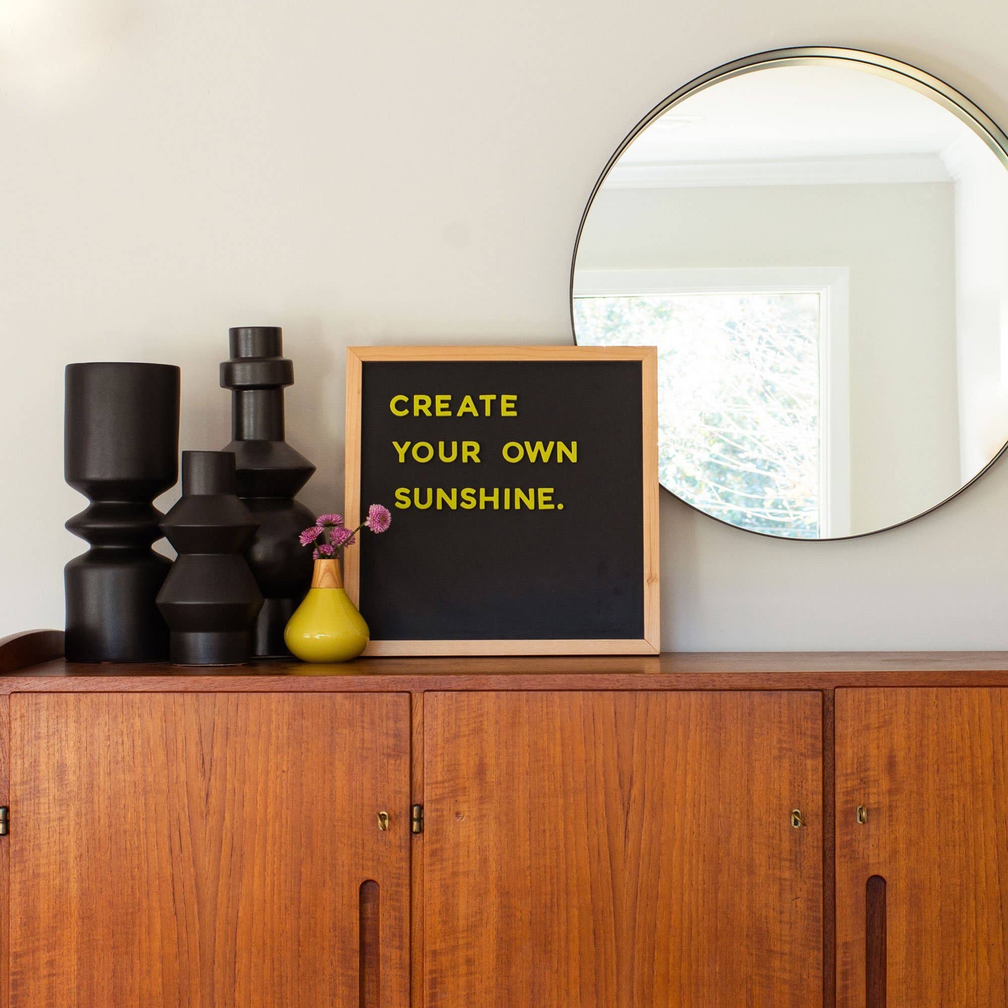 The Type Set Co. - Wholesale Chalkboard - 15x15 Black Magnetic Chalkboard4