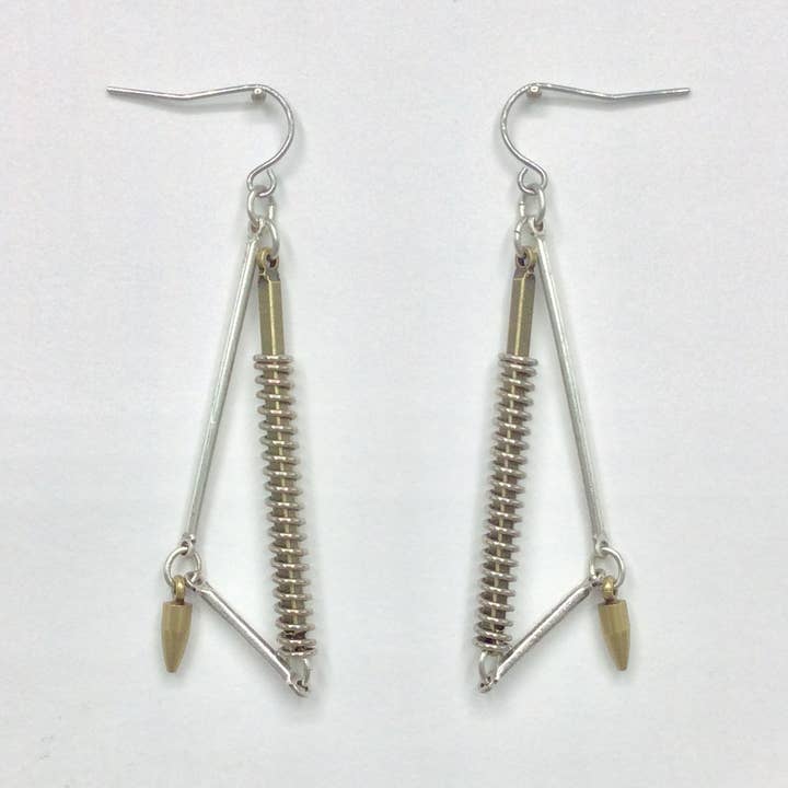 Powerlines Earrings - 3338 for wholesale by Alchemy Inc