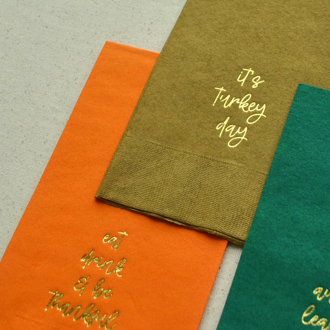 Gatherings by Curated Paperie - Wholesale Disposable Napkin - Thanksgiving Guest Towels1