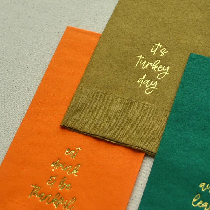Gatherings by Curated Paperie - Wholesale Disposable Napkin - Thanksgiving Guest Towels1