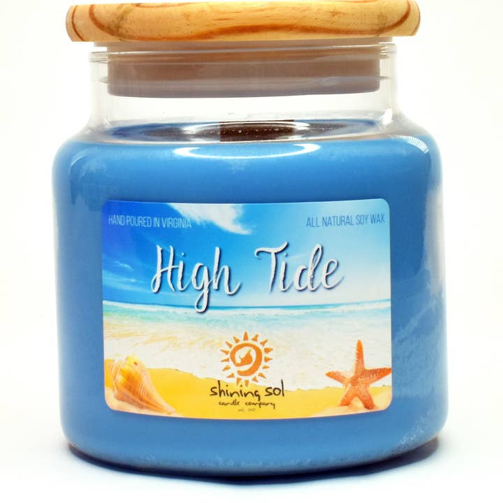 Shining Sol Candle Company - Wholesale Jar/Filled Candle - High Tide