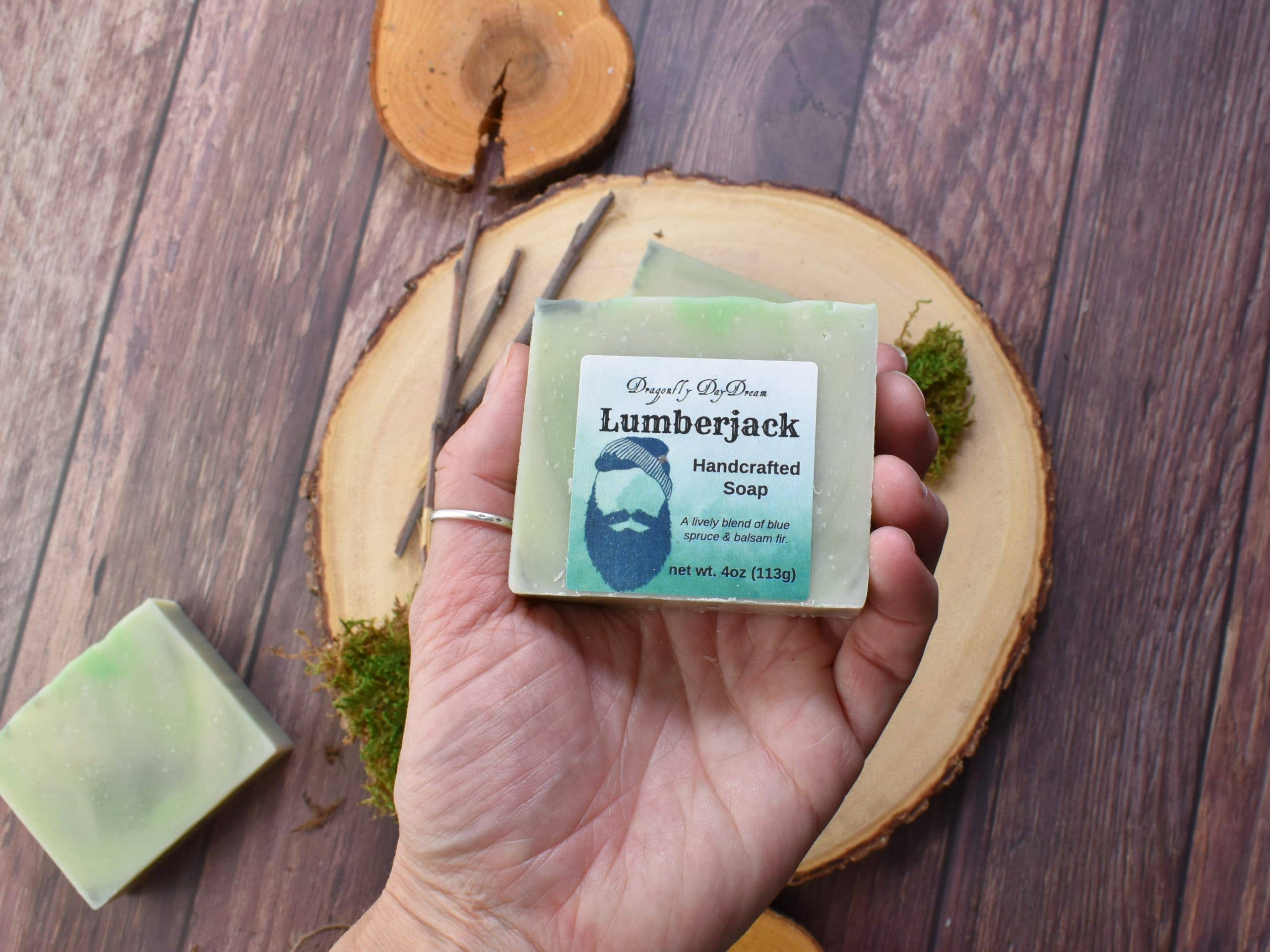 Dragonfly DayDream - Vente Pain de savon – homme - Savon Artisan Bûcheron3