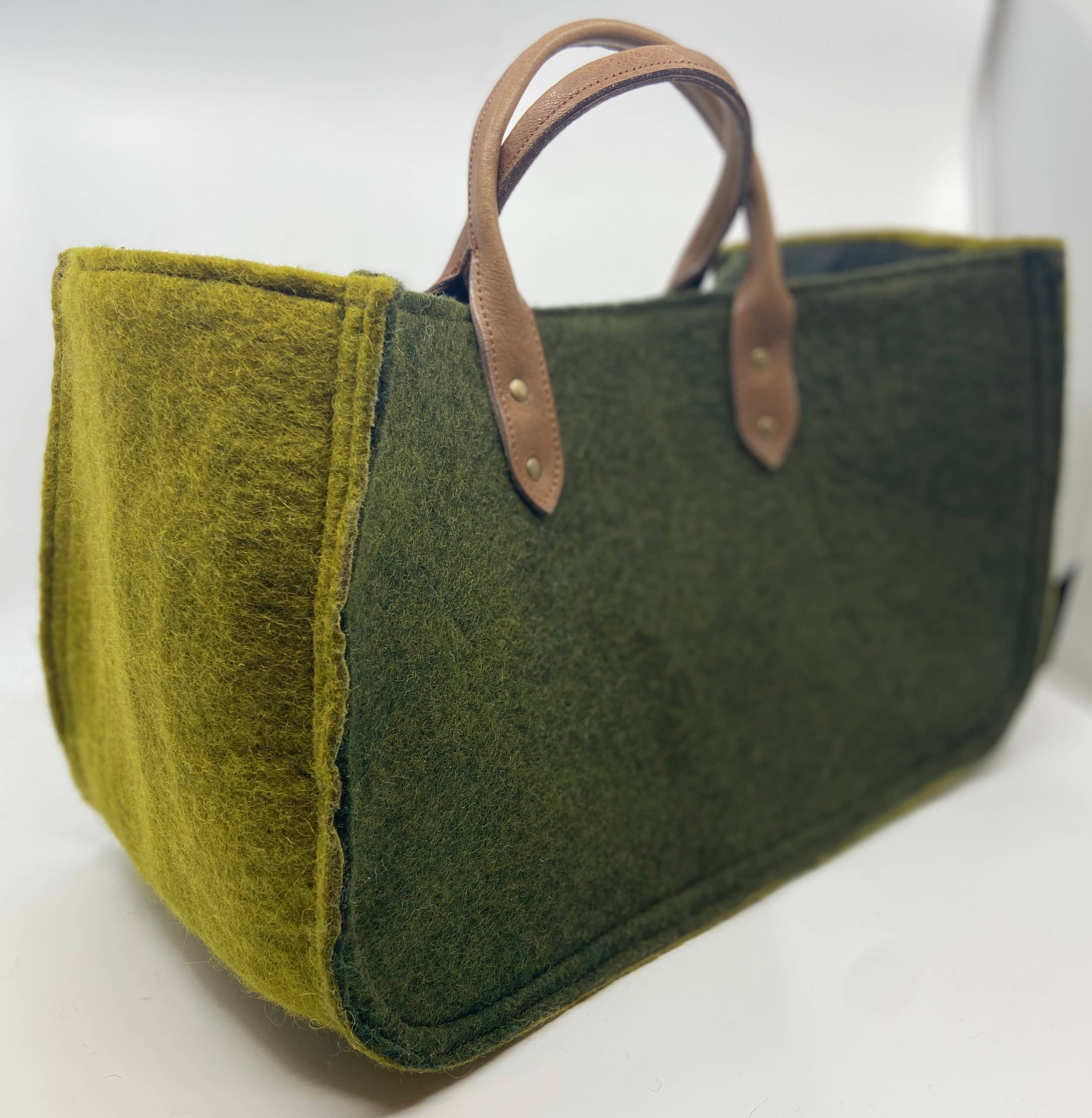 Fibres of Life - Wool & Felt - Wholesale Tote Bag - Women's - The Grab-&-Go Carry All | Felt Wool Tote Bag | Soft Yarn Bag36