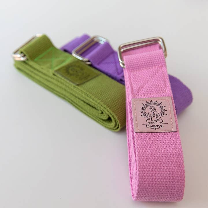 Divasya - Wholesale Yoga Strap/Band - Yoga strap | made of cotton | in 3 colors10