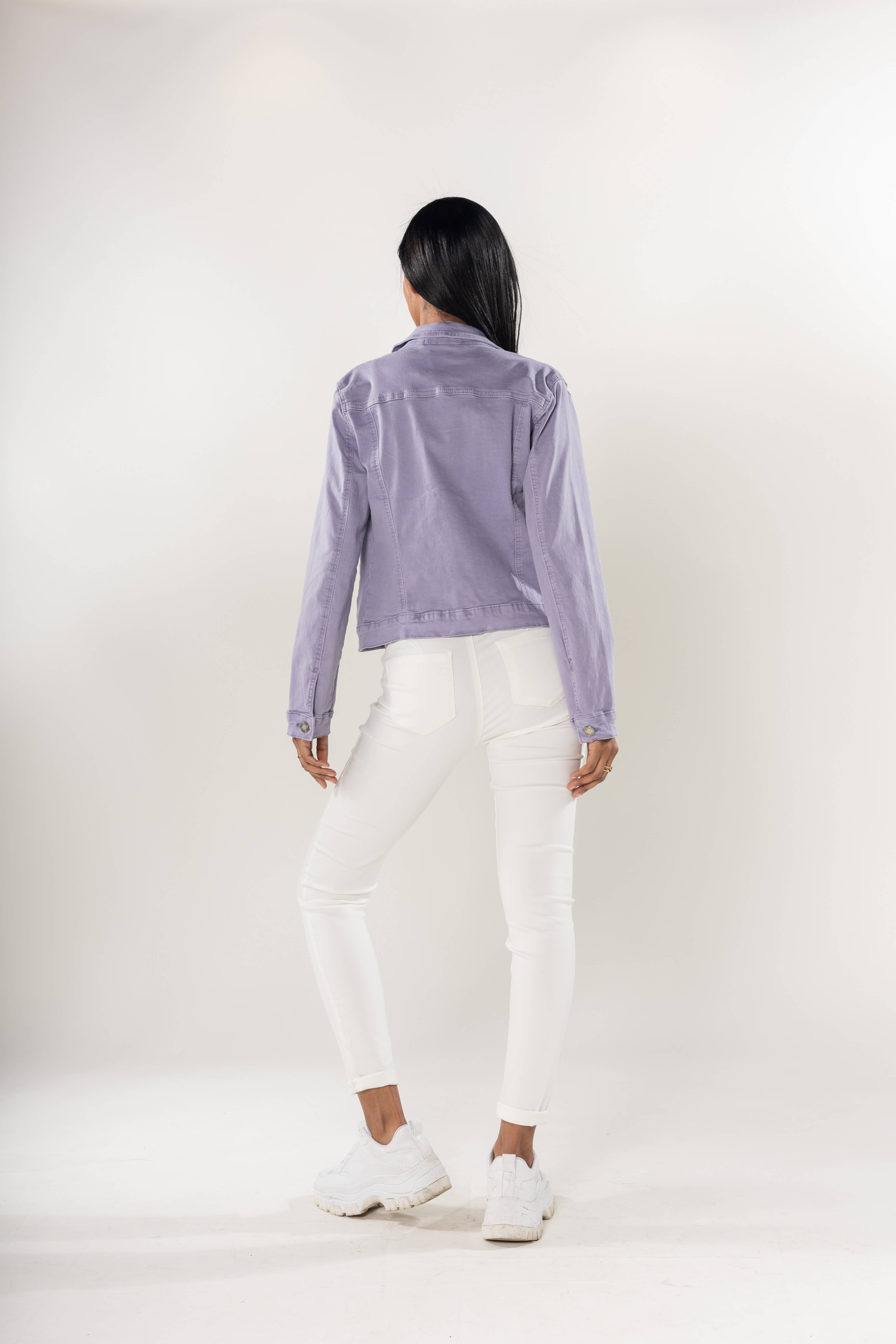 Nina Carter - Wholesale Jas - Dames - Stretch nauwsluitend jack kleur J212A31
