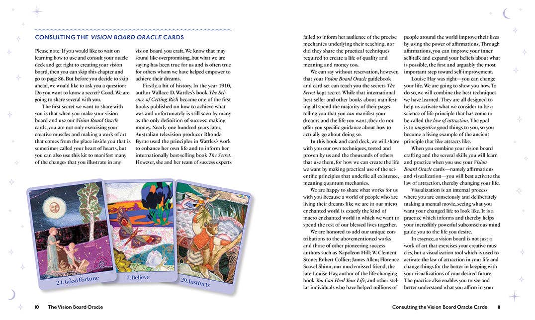 Insight Editions - #1 Pop Culture Publisher - Wholesale Philosophy Book - The Vision Board Oracle3