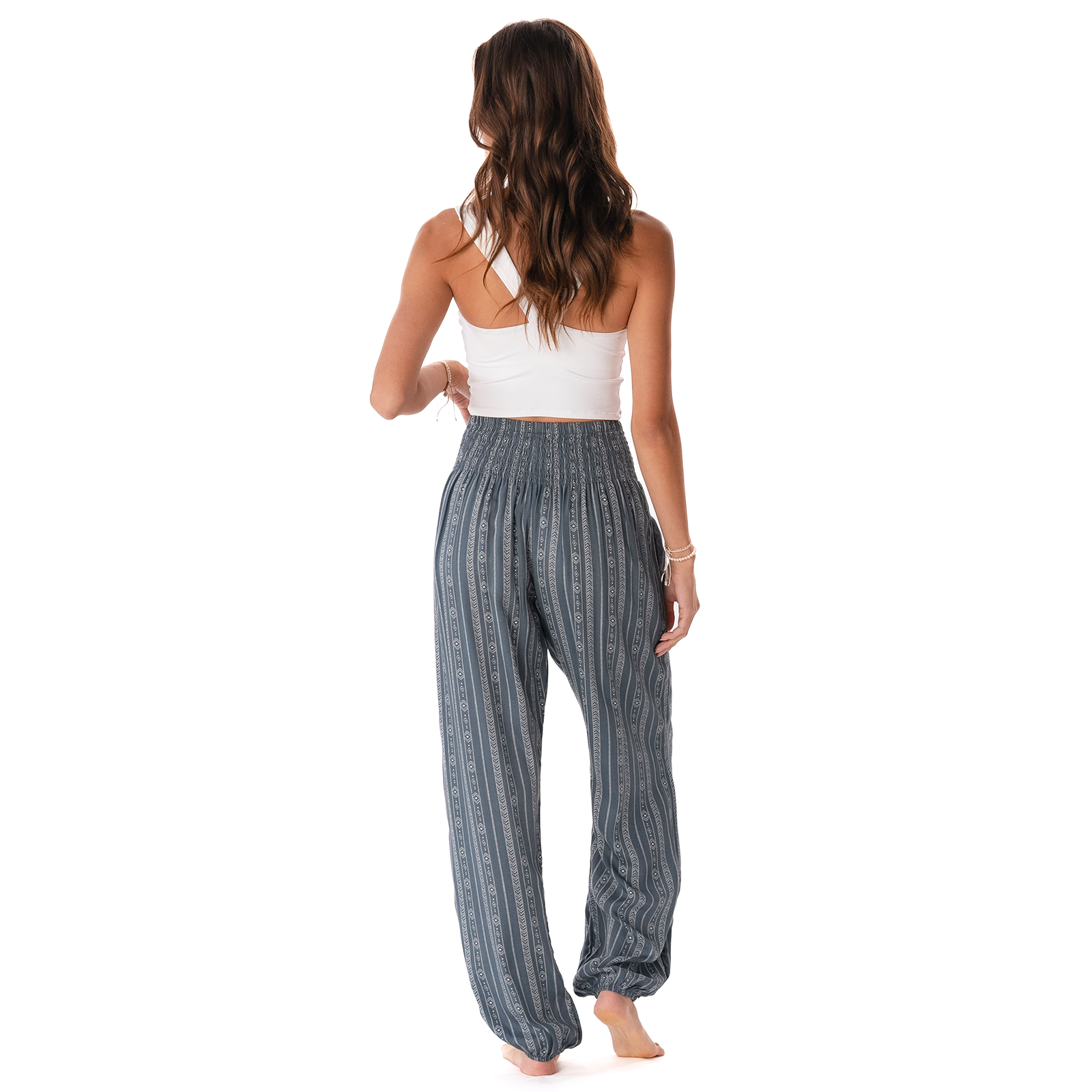 Lotus and Luna - Wholesale Pants - Women's - Lisu Tribal Harem Pants with Pockets8