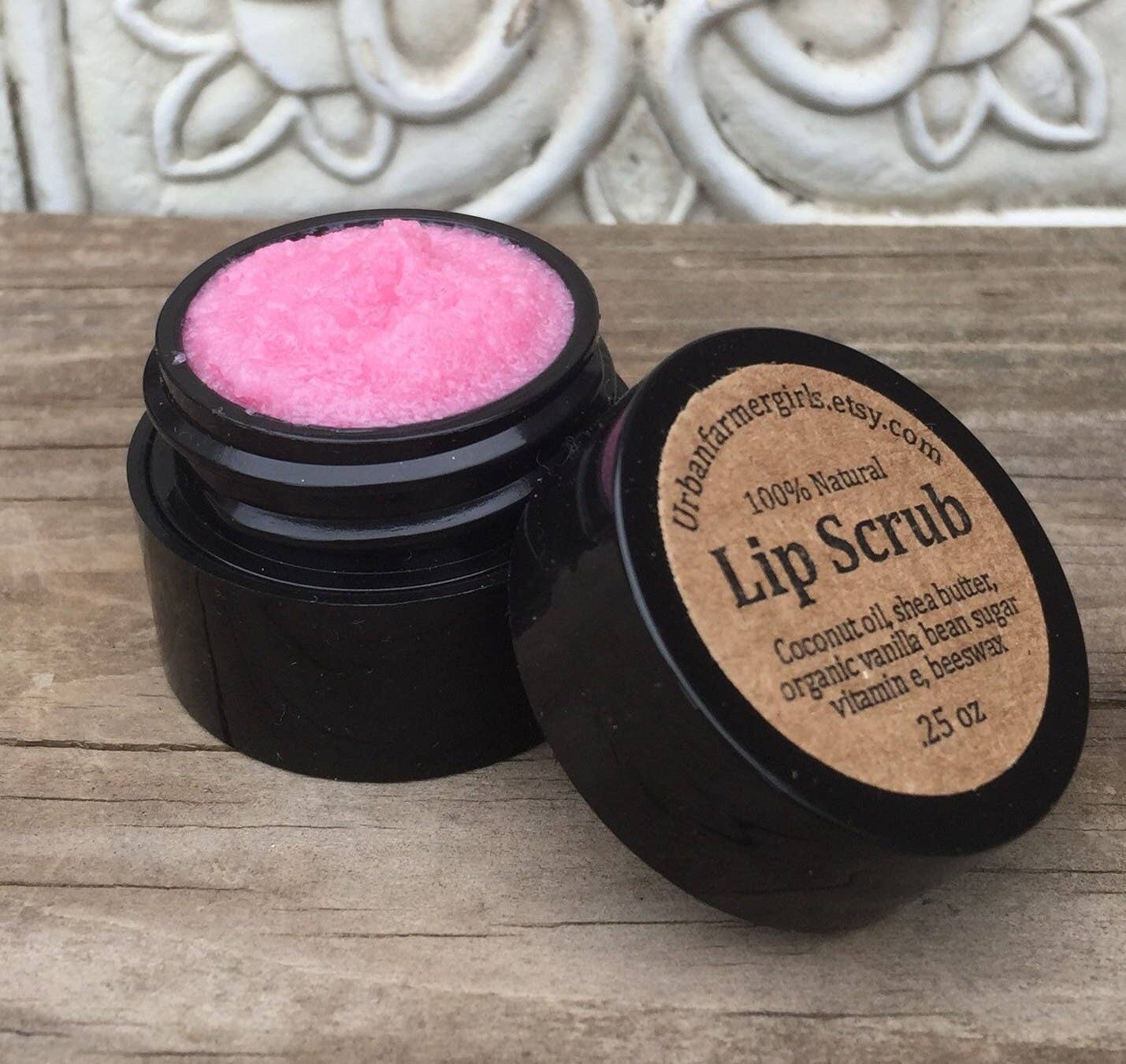 Urbanfarmergirls - Wholesale Lip Scrub/Polish - 1 Oz Cherry Berry Lip Scrub/Exfoliate/Hydrate/Polish2