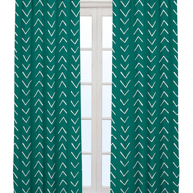 Bes Home Design - Wholesale Curtain - Boho Home Decor Custom Size Set of 2 Curtain Panels36