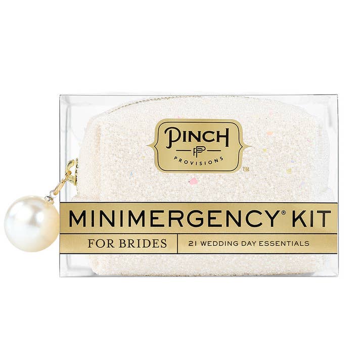 Pinch Provisions - Wholesale Pouch - Women's - Pearl Minimergency Kit for Brides | Wedding Gifts