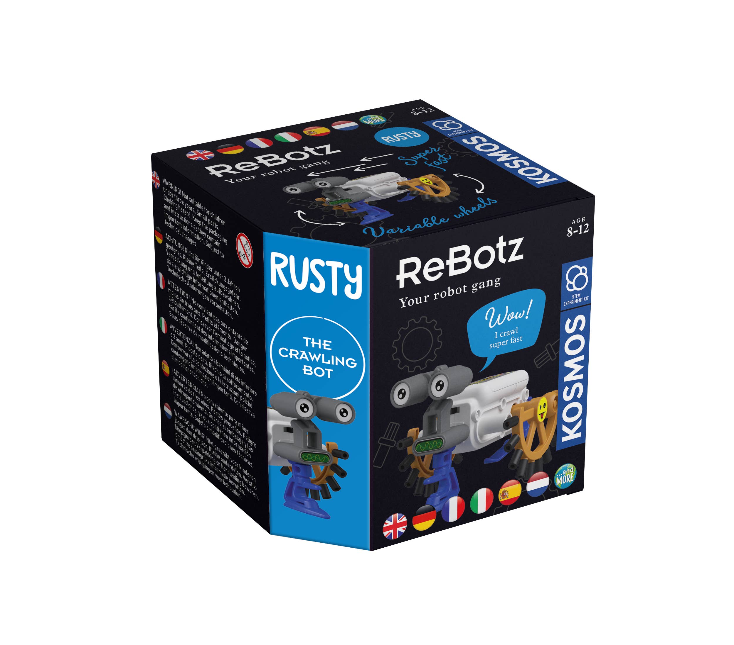 Thames & Kosmos UK LP – wholesale Electronic toy – Child & baby – ReBotz: Rusty - The Crawling Bot - Science Toy