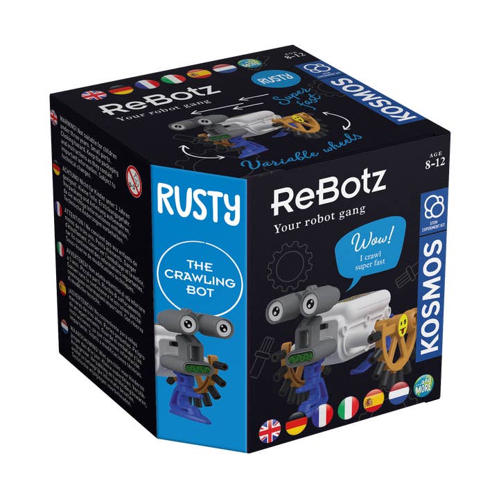 Thames & Kosmos UK LP – wholesale Electronic toy – Child & baby – ReBotz: Rusty - The Crawling Bot - Science Toy0
