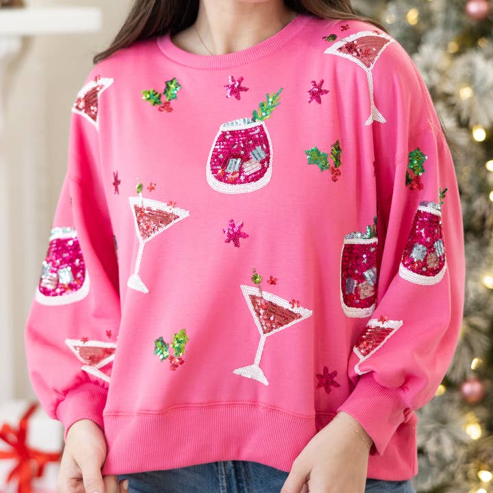 Mary Square - Wholesale Sweatshirt - Women's - Sweatshirt Millie Holiday Spirits PK1X2X