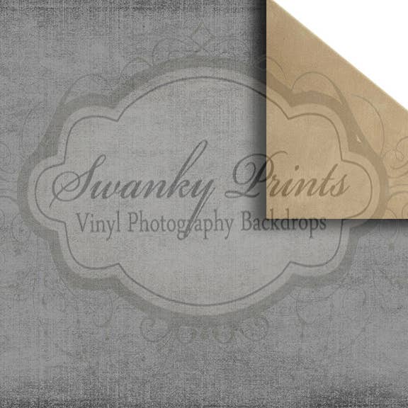 NOUVEAUTÉ/ Toile de fond réversible en vinyle de 10 t x 5 pi /double pour la vente par Swanky Prints