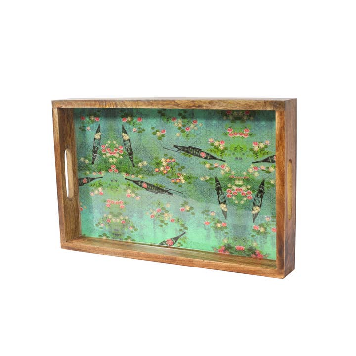 Tiramisu - Wholesale Decorative Tray - Lake Reverie Decorative Trays (Set of 3)