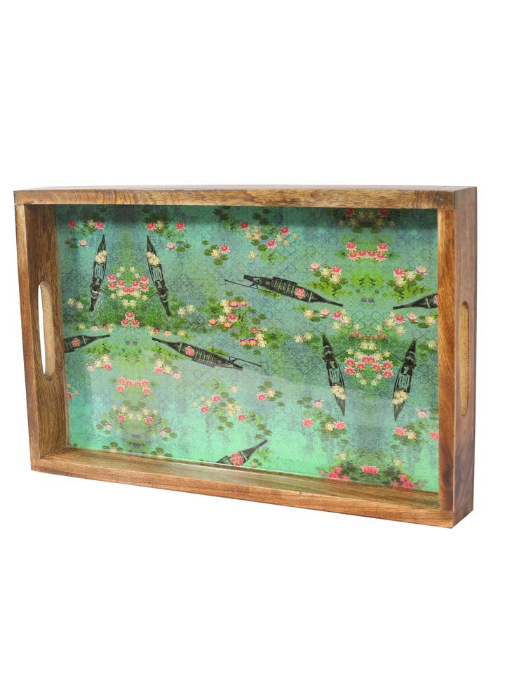 Bandejas decorativas Lake Reverie (juego de 3) para venta al por mayor de Tiramisu