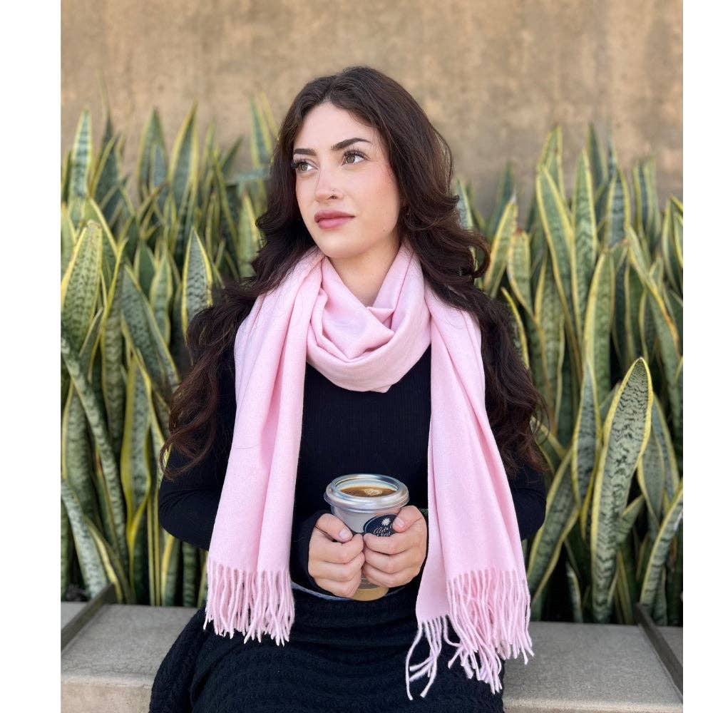 Humble Hilo - Wholesale Scarf - Women's - Humble Hilo Large Wool Scarf146