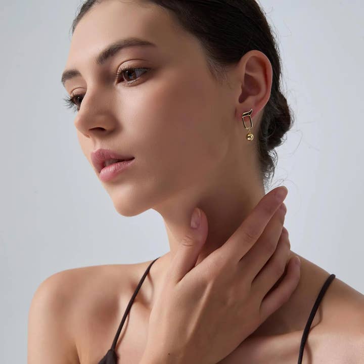 Perimade & Co. LLC - Wholesale Dangle Earrings - Mismatch Girl Boy Sign Drop Earrings in 925 Sterling Silver3