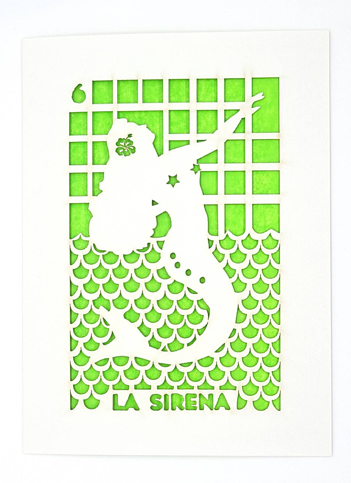 two hermanas - Wholesale Everyday Greeting Card - La Sirena - loteria8