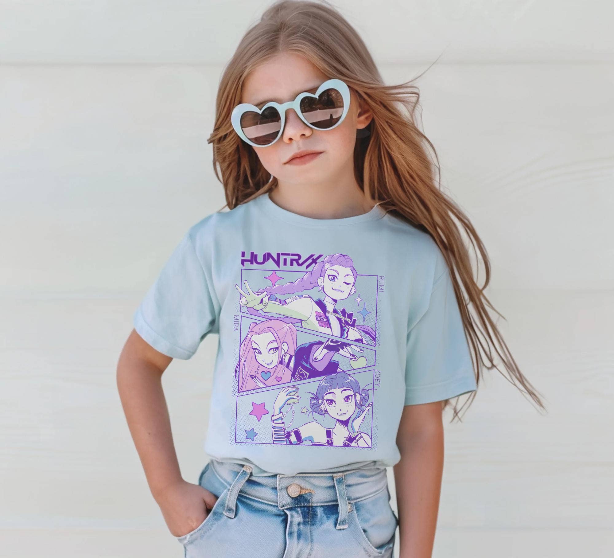 ClevorFit - Wholesale T-shirt (graphic) – unisex - Comfort Colors Kpop Demon Hunters Shirt, Jinu Manga Shirt2