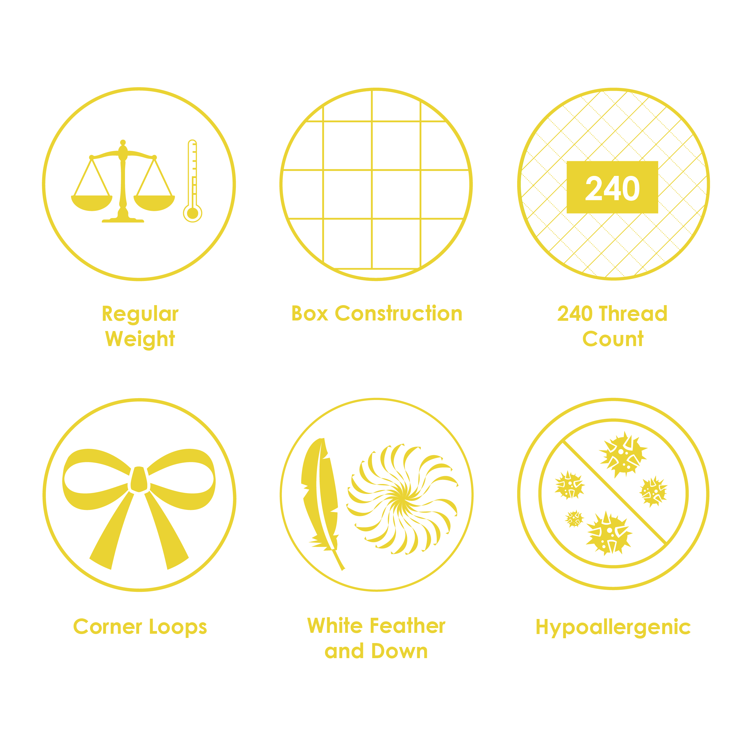 Canadian Down & Feather Company - Wholesale Duvet Cover - White Feather and Down Duvet5