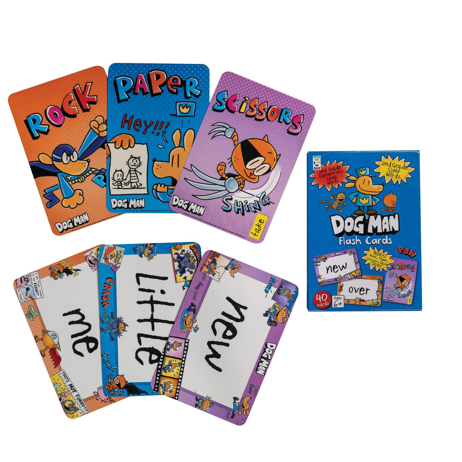 Geddes - Wholesale Learning Cards - Kids & Baby - DOG MAN® FLASHCARDS0