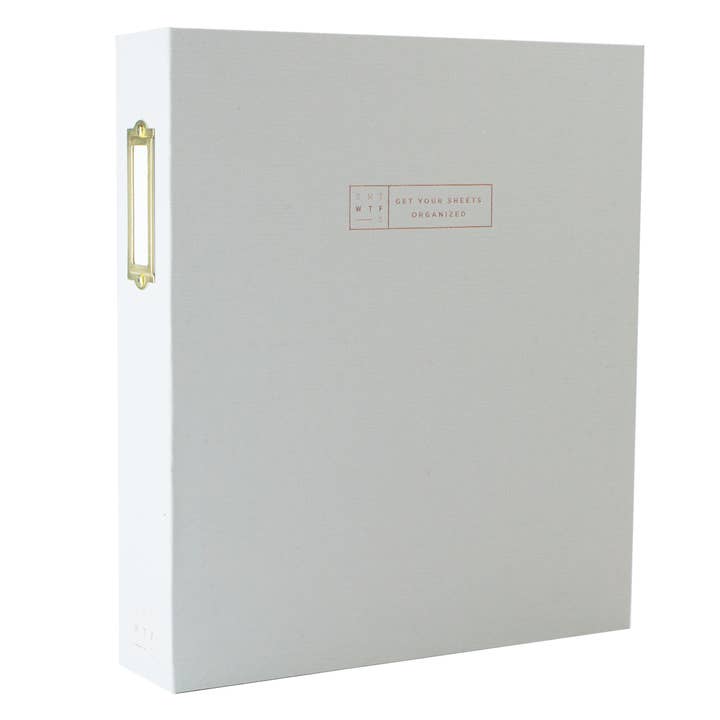 Hadron Epoch Design Studio - Wholesale Binder - Fabric Hardcover D-Ring Binder - Clamshell Style