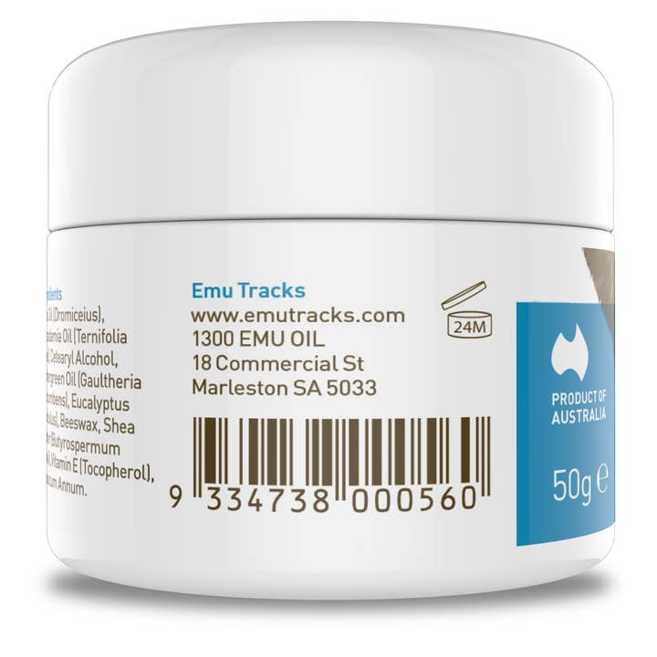 EMU TRACKS - Wholesale Healing salve/balm/cream - Muscle & Joint Balm1