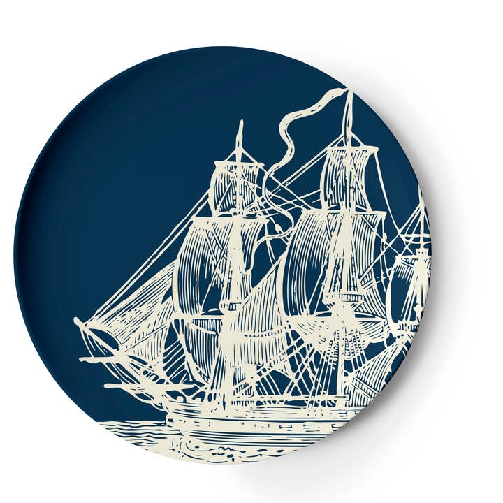 Scrimshaw Dinner Plates Set of 4 for wholesale by THOMASPAUL