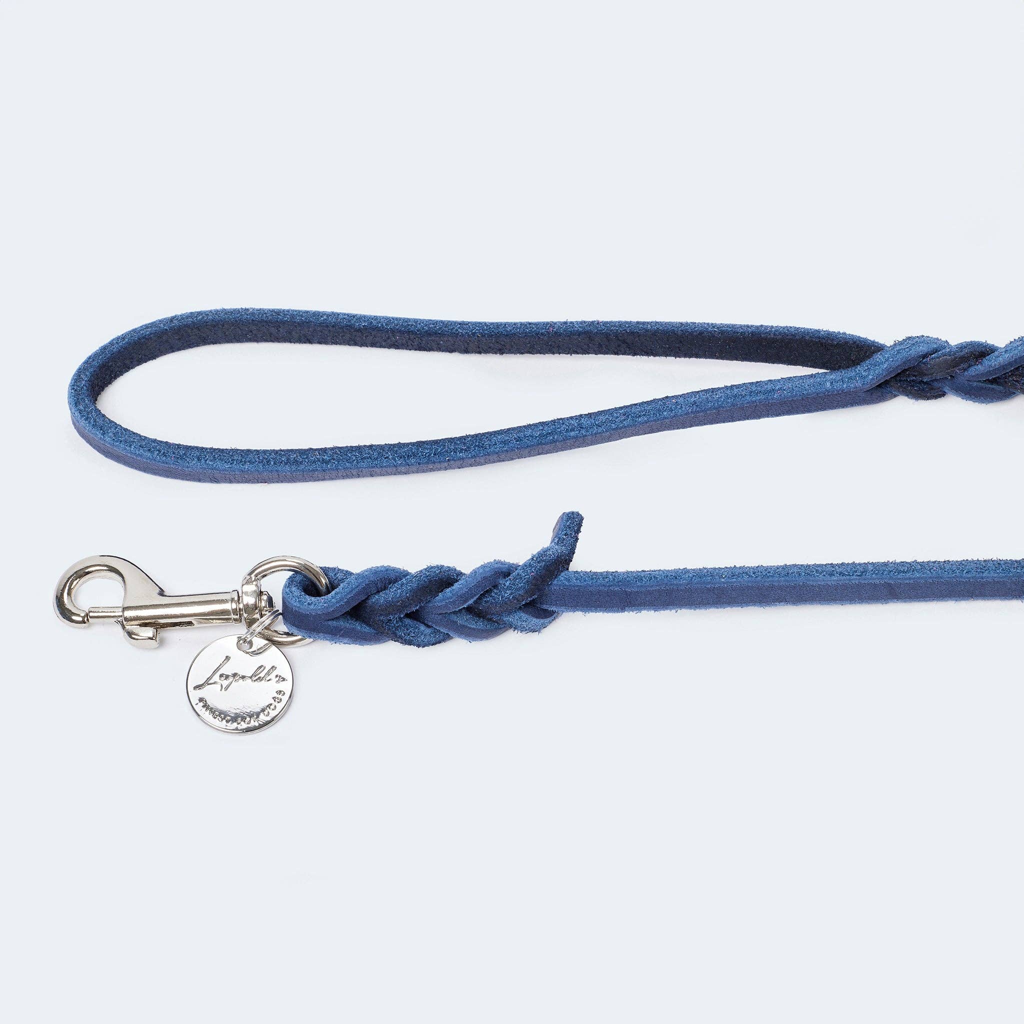 ​​Leopold's Finest for dogs - Wholesale Pet Leash - Dog - Rounded leather tracking leash 5m1