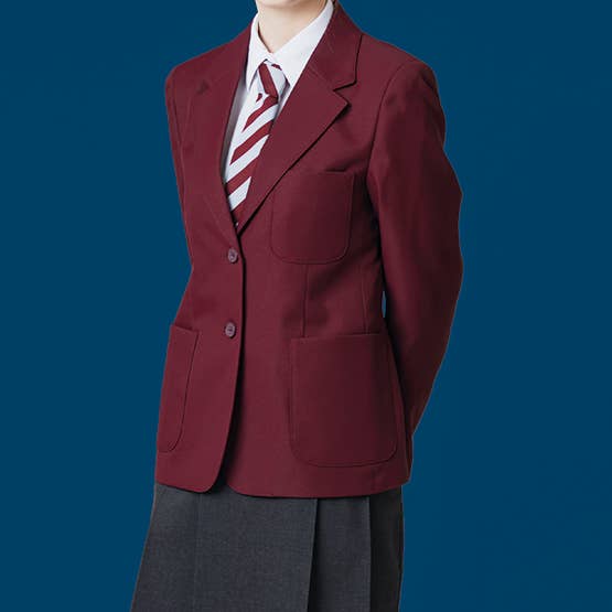 Girls School Eco-Blazer for wholesale by David Luke